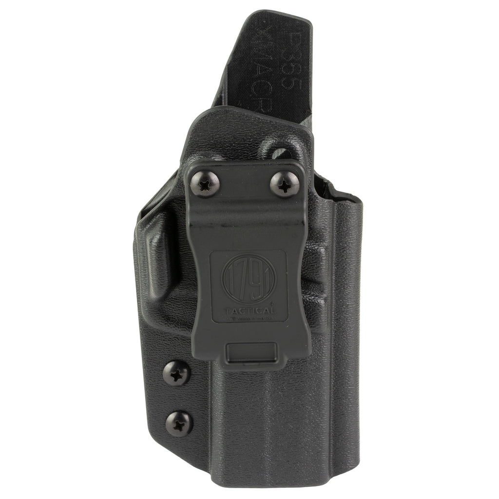 1791 Gunleather KYDEX IWB Holster for SIG P365X Macro - Right Hand, Black