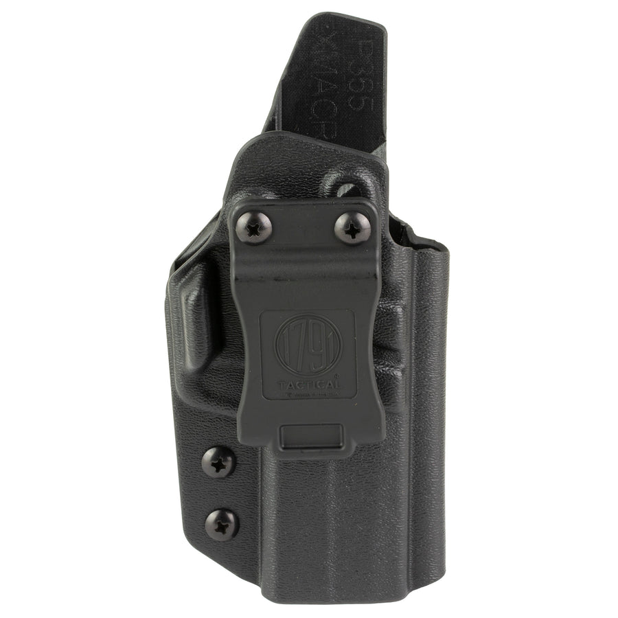1791 Gunleather KYDEX IWB Holster for SIG P365X Macro - Right Hand, Black