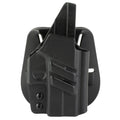 1791 Gunleather Tactical Paddle Holster for Glock 43X MOS - Black Kydex IWB Holster with Adjustable Features