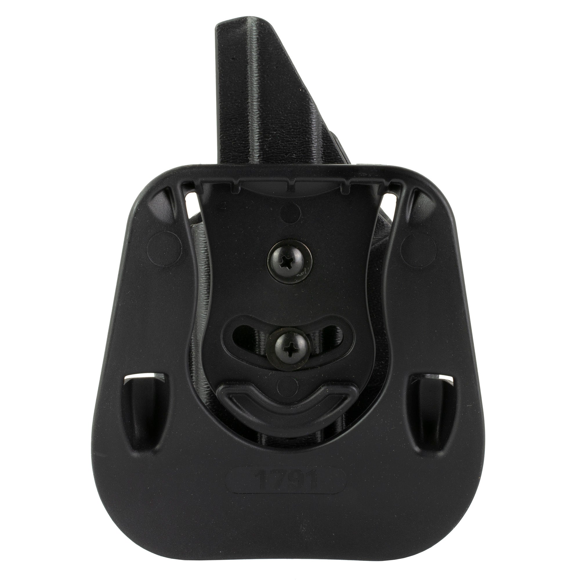 1791 Gunleather Tactical Paddle Holster for Glock 43X MOS - Black Kydex IWB Holster with Adjustable Features