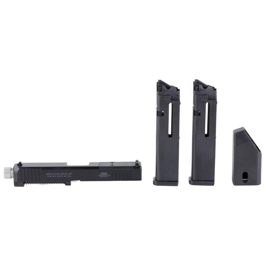 Advantage Arms 22LR Conversion Kit for Glock 17/22 Gen 4 – 15 Round Capacity with Threaded Barrel