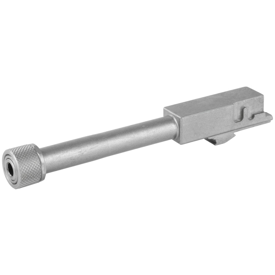 Advantage Arms Threaded Barrel With Adapter, Fits Glock 17 Round Box, All Generations, Stainless Finish, 22LR