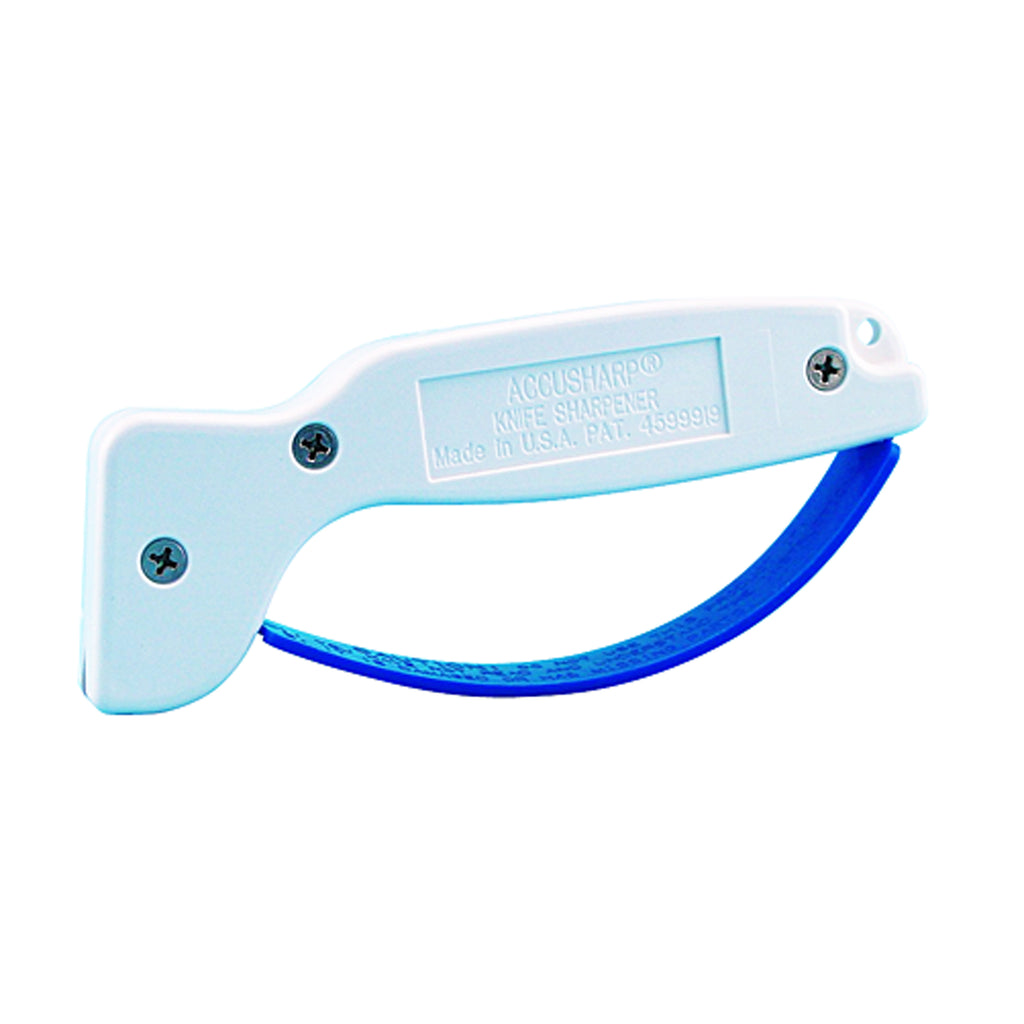 AccuSharp AccuSharp Knife Sharpener - White, Easy-to-Use for All Cutting Tools