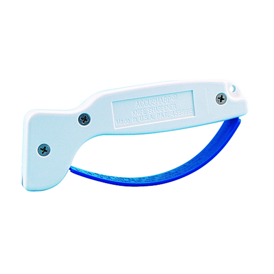 AccuSharp AccuSharp Knife Sharpener - White, Easy-to-Use for All Cutting Tools