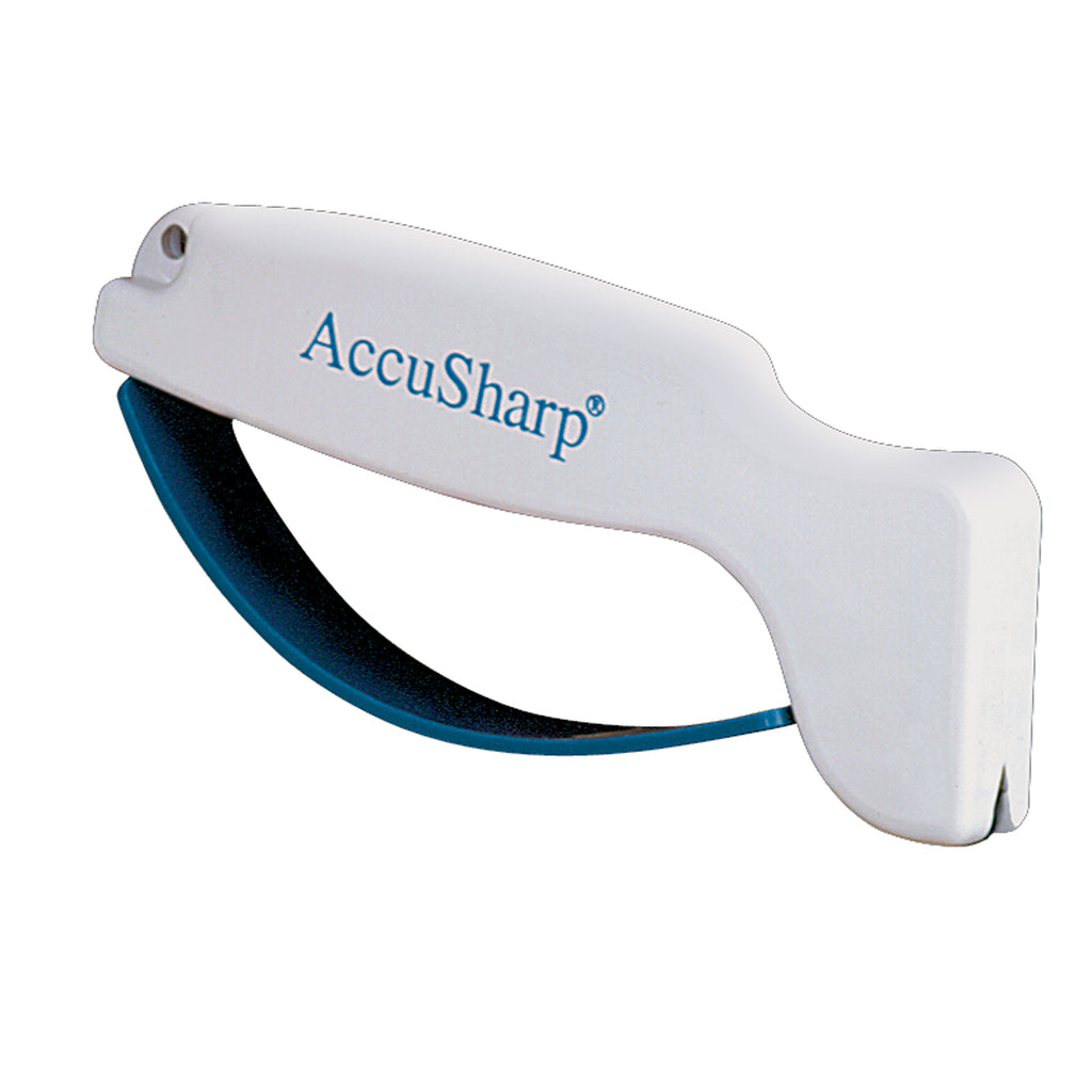 AccuSharp AccuSharp Knife Sharpener - White, Easy-to-Use for All Cutting Tools