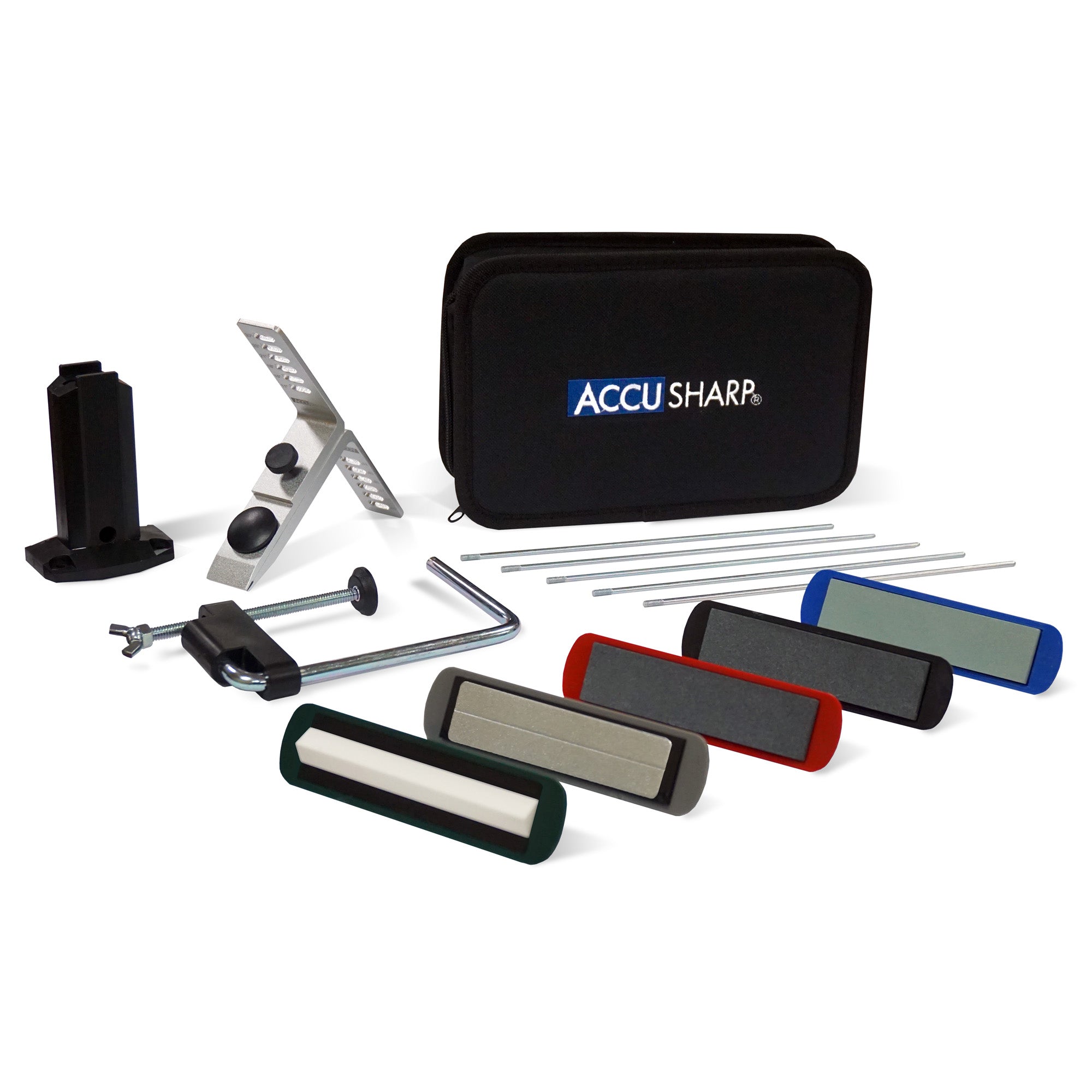 AccuSharp Precision 5 Stone Kit - Model 059C for Razor Sharp Knives