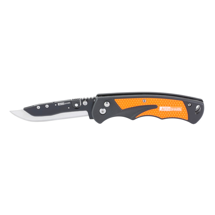 AccuSharp Razor Knife Model 741C with Replaceable Blades and Adjustable Locking Positions