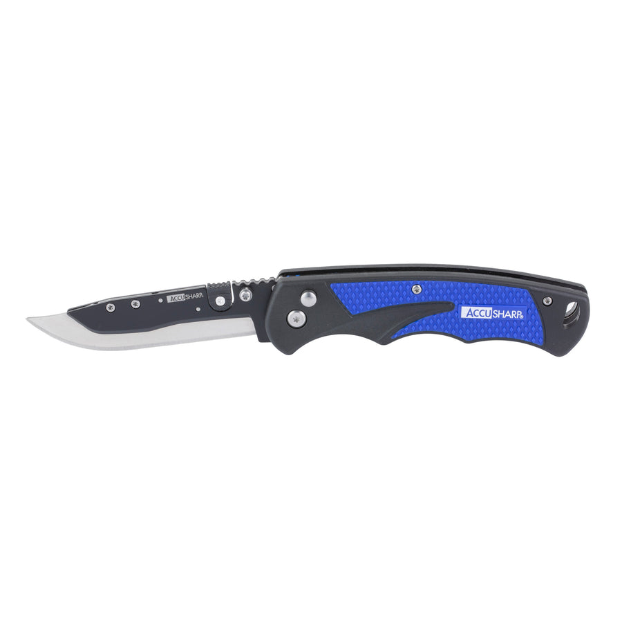 AccuSharp Razor Knife Model 743C with Replaceable Blades and Adjustable Lock Positions