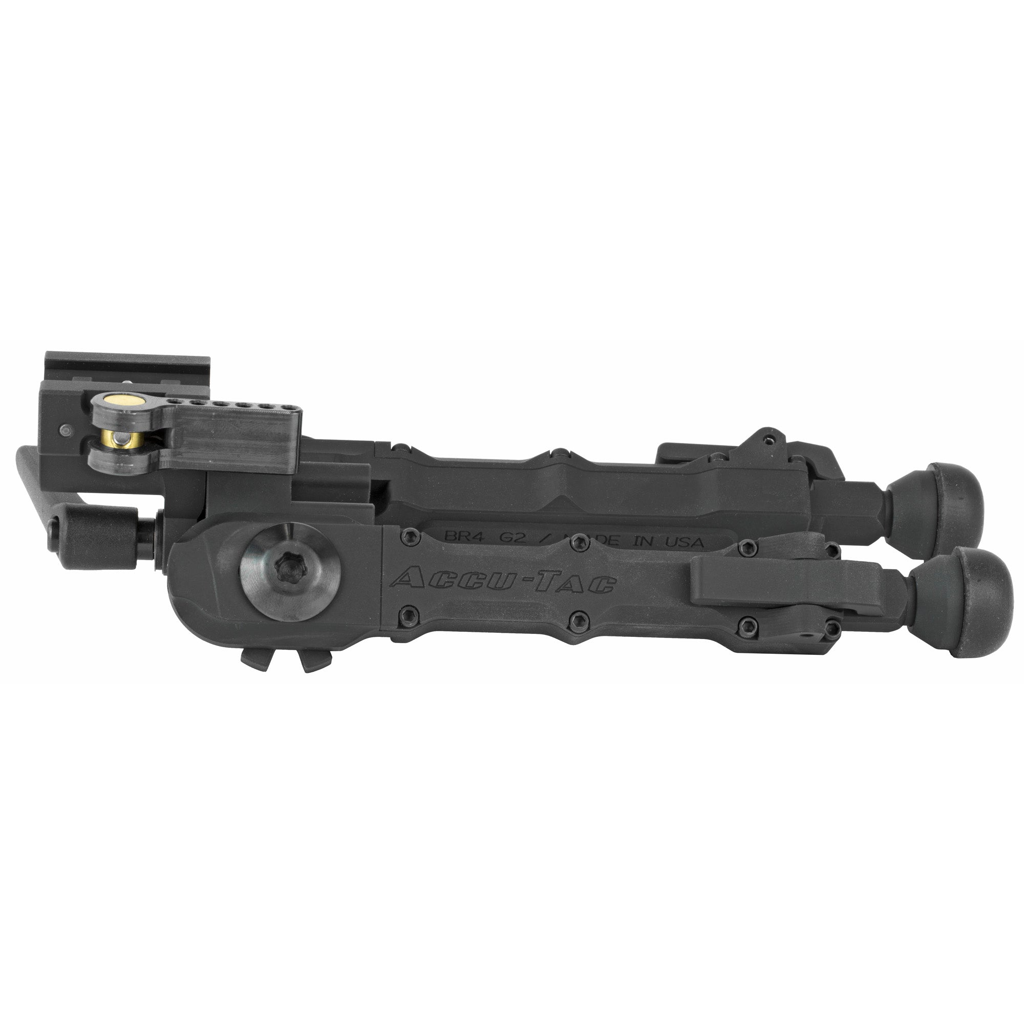 Accu-Tac BR-4 G2 Bolt Action Bipod with Quick Detach Mount for Precision Shooting