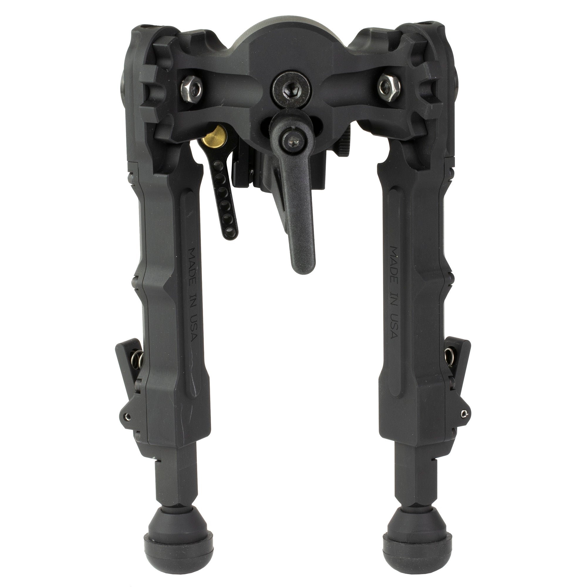 Accu-Tac PC-4 Bipod Black with Quick Detach Mount and Adjustable Features