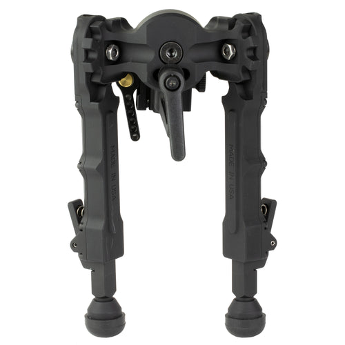 Accu-Tac PC-4 Bipod Black with Quick Detach Mount and Adjustable Features