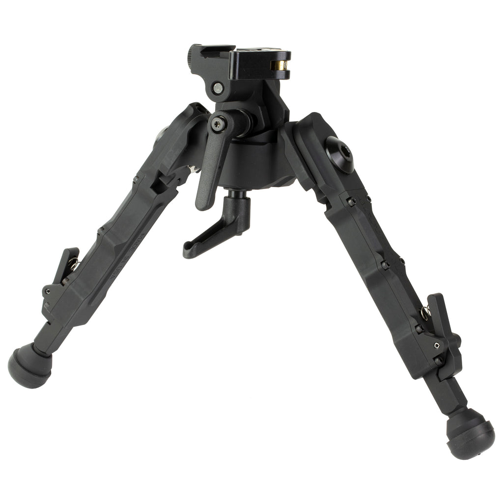 Accu-Tac PC-4 Bipod Black with Quick Detach Mount and Adjustable Features