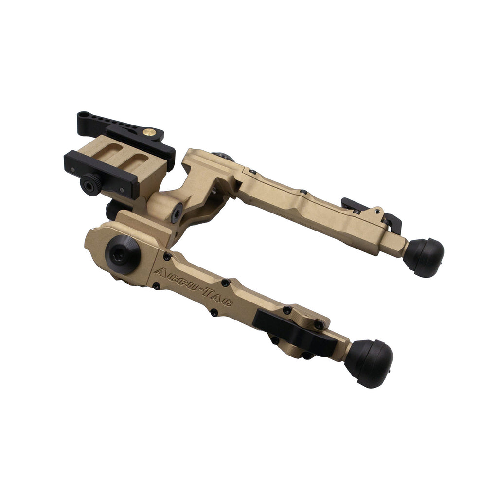Accu-Tac WB-4 Arca Spec QD Bipod in Flat Dark Earth for Precise Long-Range Shooting