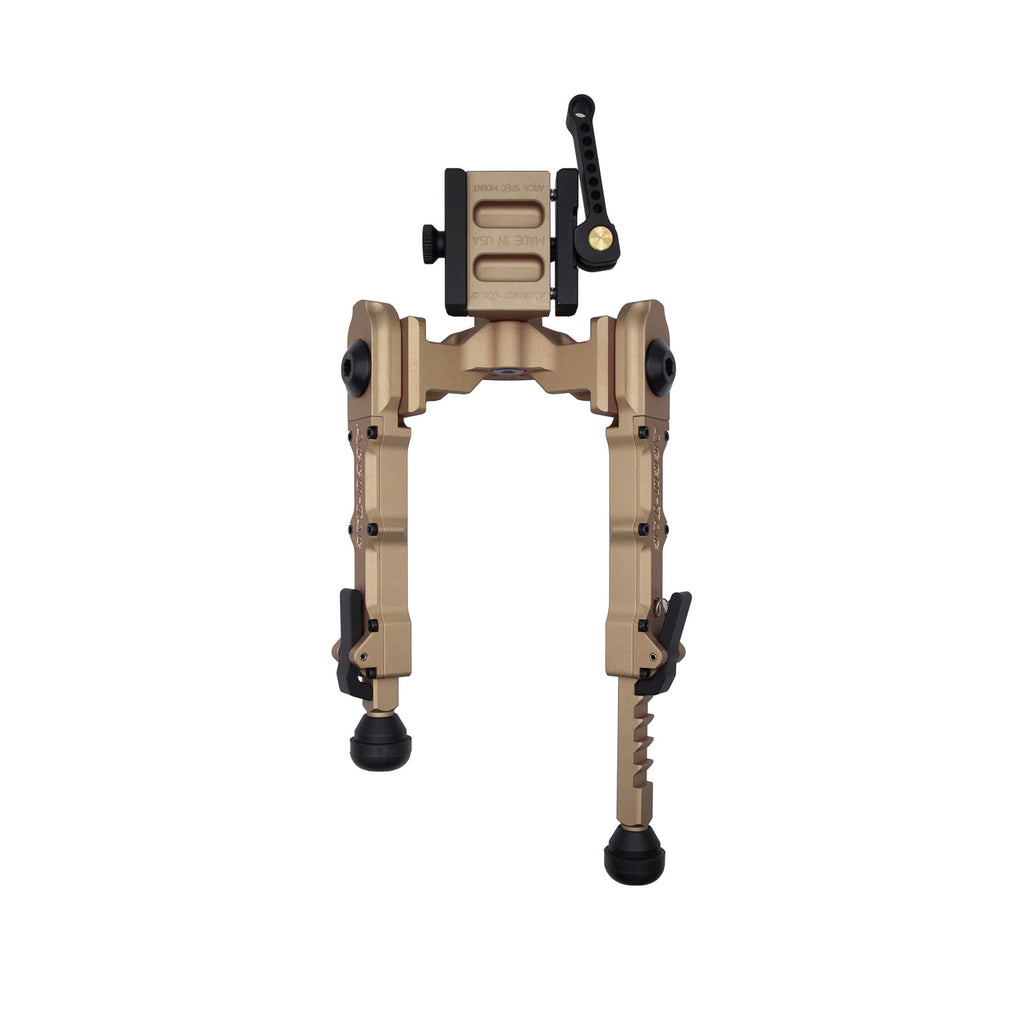 Accu-Tac WB-4 Arca Spec QD Bipod in Flat Dark Earth for Precise Long-Range Shooting