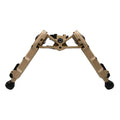 Accu-Tac WB-4 Flat Dark Earth Wide Body Bipod for Long-Range Shooting and Precision Platforms