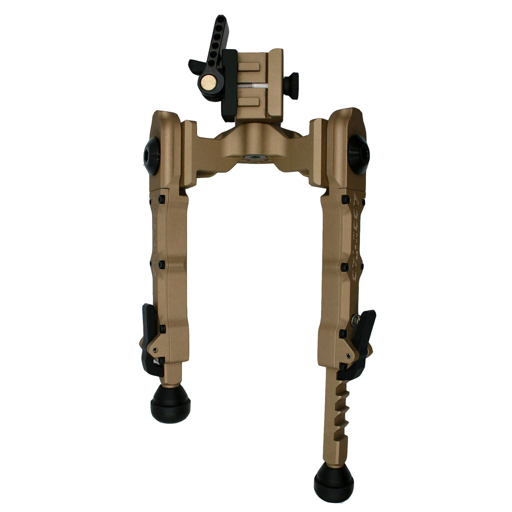 Accu-Tac WB-4 Flat Dark Earth Wide Body Bipod for Long-Range Shooting and Precision Platforms
