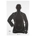 Action Target B-21E Black 100-Pack Target for Shooting and Training