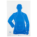 Action Target B-21E Blue Target Pack - 100 Sheets for Shooting and Training