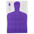 Action Target High Visibility Floral Target B-27E-PR-100 – 100 Pack for Shooting and Training