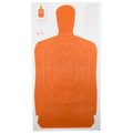 Action Target B-27SORANGE-100 Standard Shooting Target for Law Enforcement and Competition