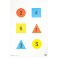 Action Target Discretionary Command Training Target - 100 Pack for Shooting Range Practice