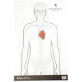 Action Target Fieldcraft Survival Double Sided Training Target - 100 Pack