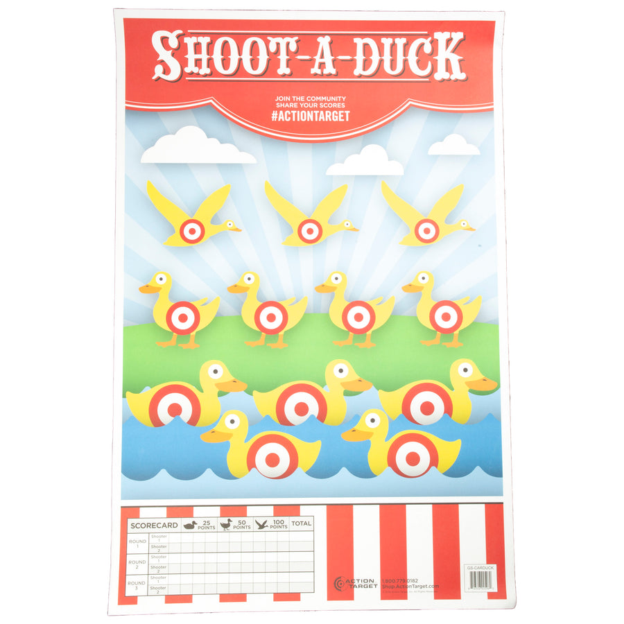 Action Target Arcade Classic Target 100-Pack – Durable, Precision Shooting Range Targets