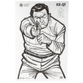 Action Target ICE-QT(2009)-100 Immigration and Customs Enforcement Target - 100 Pack for Law Enforcement and Training