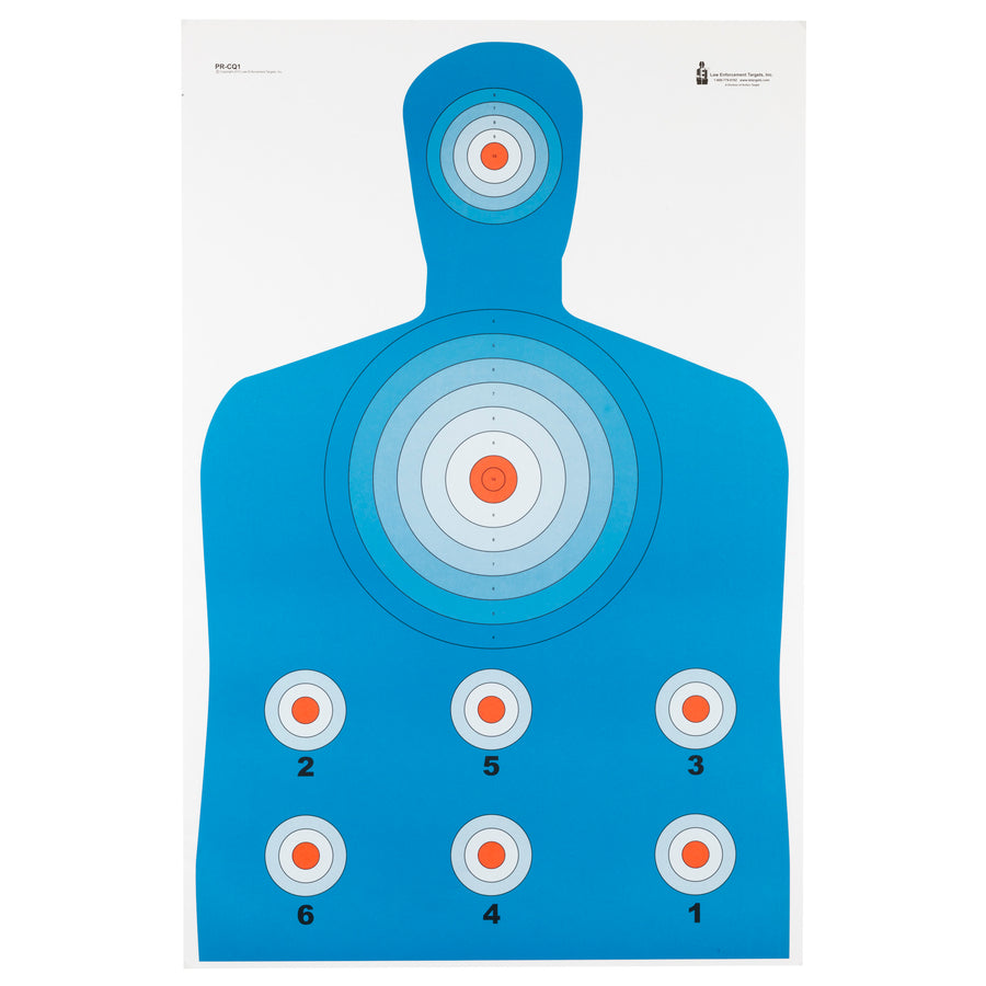 Action Target High Visibility Indoor Range Target - 100 Pack