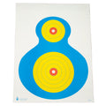 Action Target High Visibility Fluorescent Silhouette Targets - 100 Pack