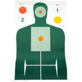 Action Target MN Center for Criminal Justice Advanced Target - 100 Pack for Shooting Range Training