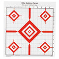 Action Target Rifle Sighting Target (Model SI-13-100) – 100 Pack for Shooting and Training