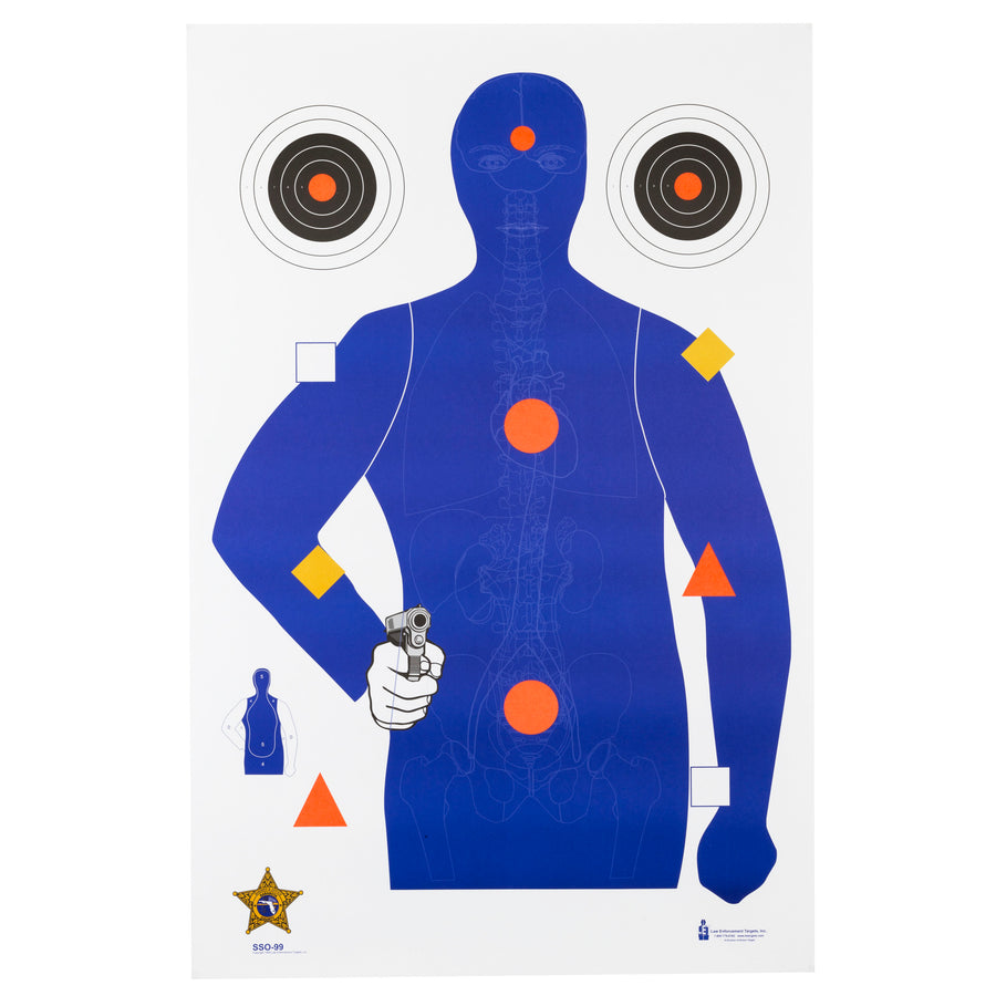 Action Target Sheriff's Office Sarasota Co. Target (Model: SSO-99-100)