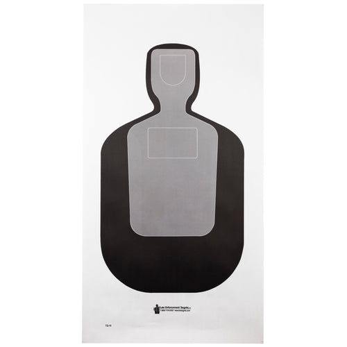 Action Target Standard TQ-19-100 Precision Shooting Target for Law Enforcement and Training