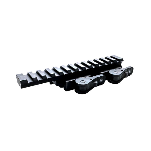 American Defense Mfg. AD-1700-XLR-TL Riser for Extended Picatinny Rails, 0.60" Rise, Black