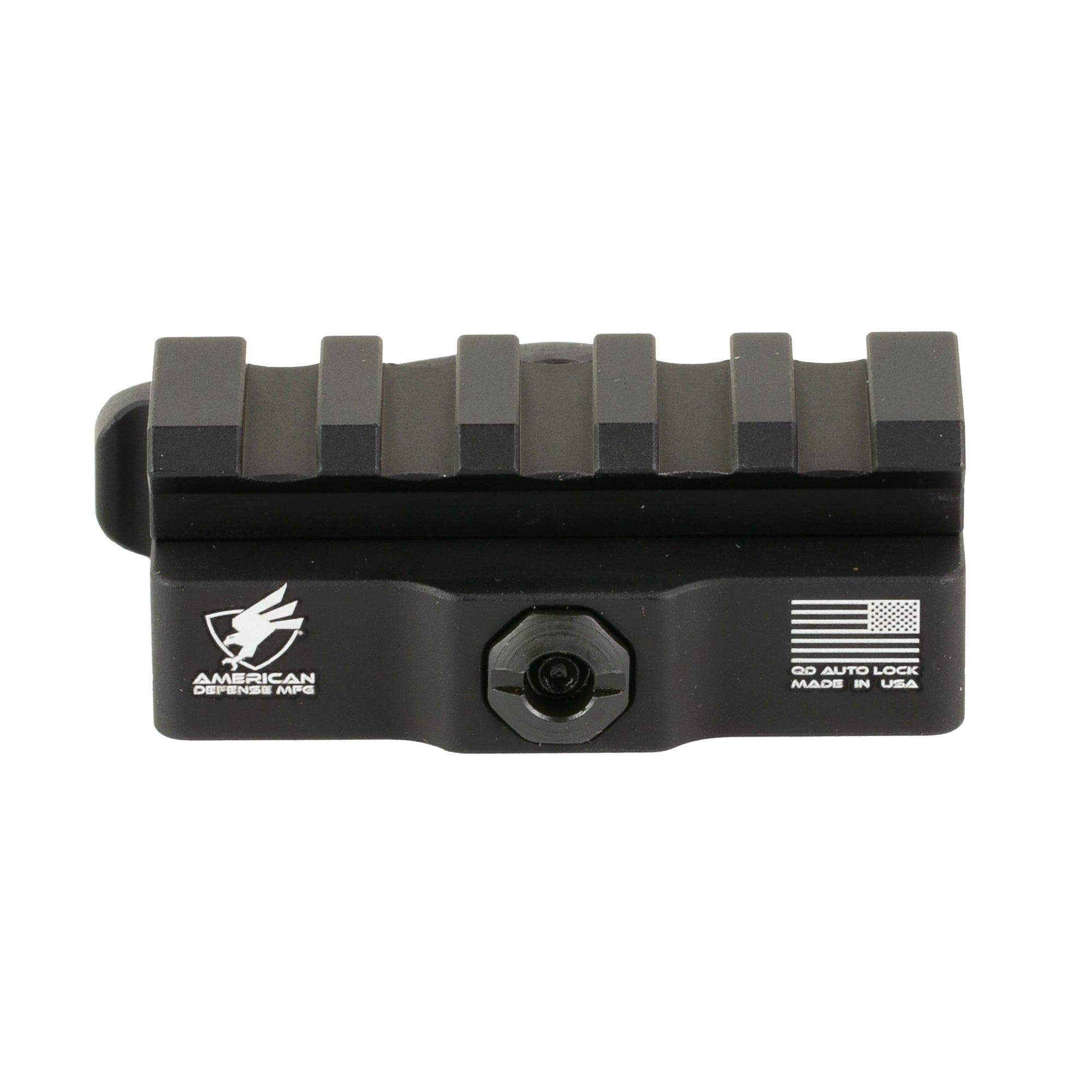 American Defense Manufacturing AD-170-VPG Picatinny Riser - 5-Lug Standard, Black