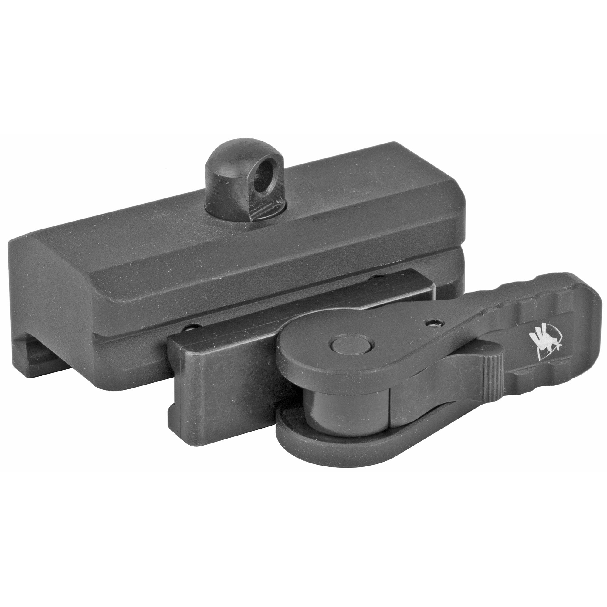 American Defense MFG AD-BP-STD AM Defense Base for Harris Bipod QR – Black Mount with QD Auto Lock System