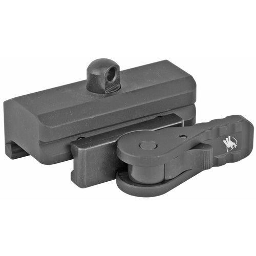 American Defense MFG AD-BP-STD AM Defense Base for Harris Bipod QR – Black Mount with QD Auto Lock System