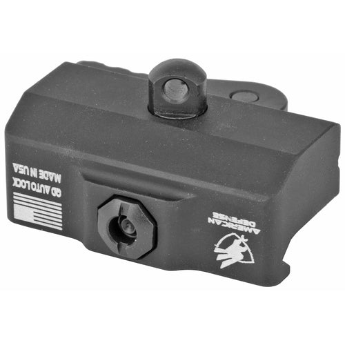 American Defense MFG AD-BP-STD AM Defense Base for Harris Bipod QR – Black Mount with QD Auto Lock System