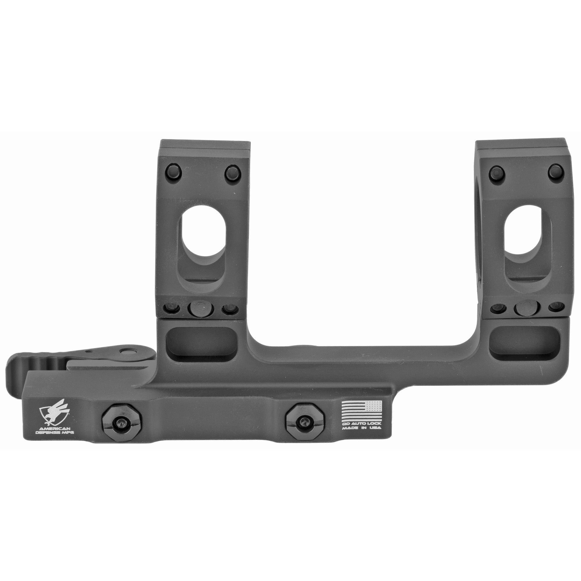 American Defense Mfg. AD-Recon 30mm High Scope Mount with Quick Detach System