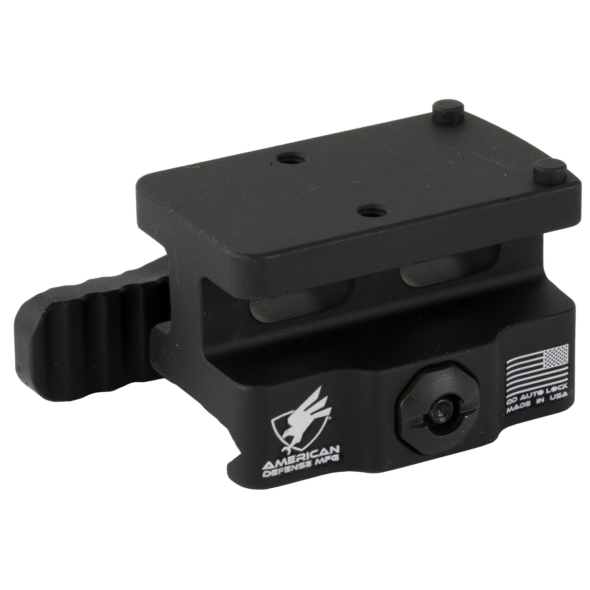 American Defense Mfg. AD-RMR-LW-10-STD Trijicon RMR Quick Detach Mount for AR Pistols and Compact Weapon Platforms