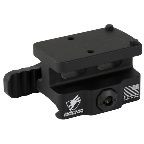 American Defense Mfg. AD-RMR-LW-10-STD Trijicon RMR Quick Detach Mount for AR Pistols and Compact Weapon Platforms