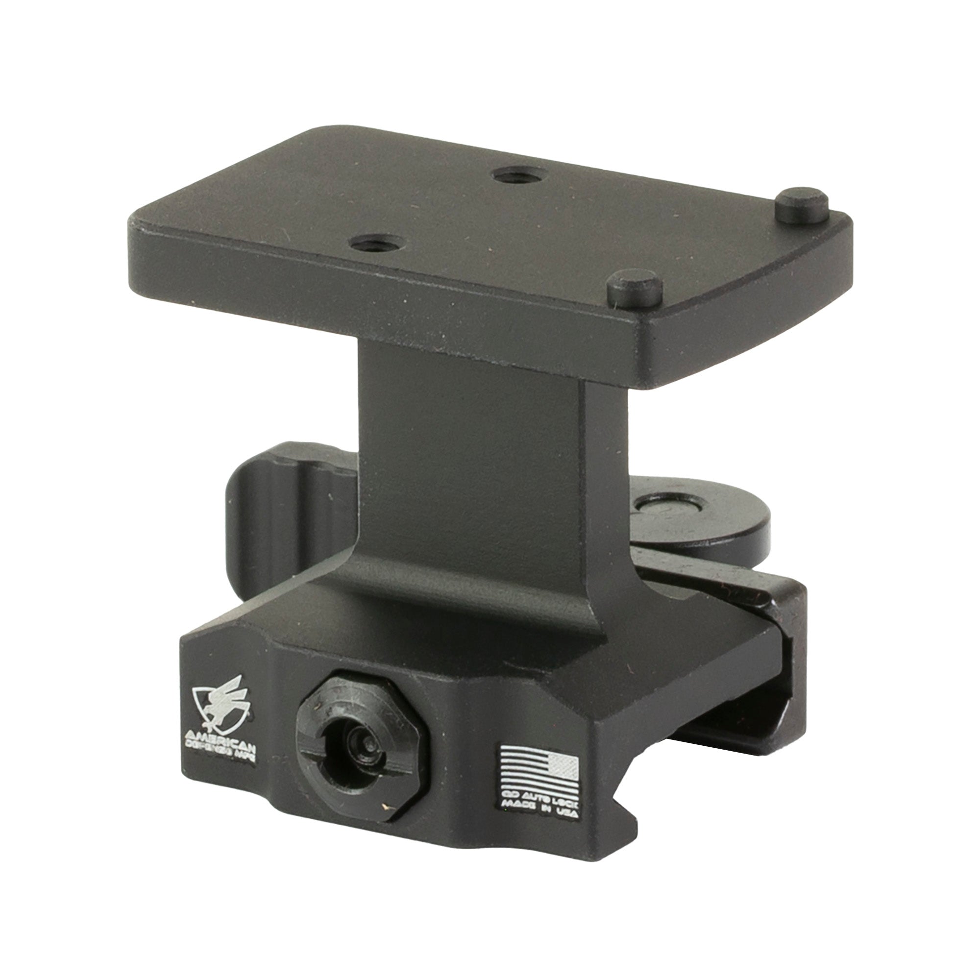 American Defense Manufacturing AD-RMR-LW-H-STD Low Mount for Trijicon RMR and Similar Red Dot Optics