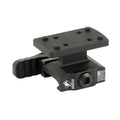 American Defense Manufacturing Lightweight TR QD Mount for Red Dot Optics - Lower 1/3 Co-Witness, Black