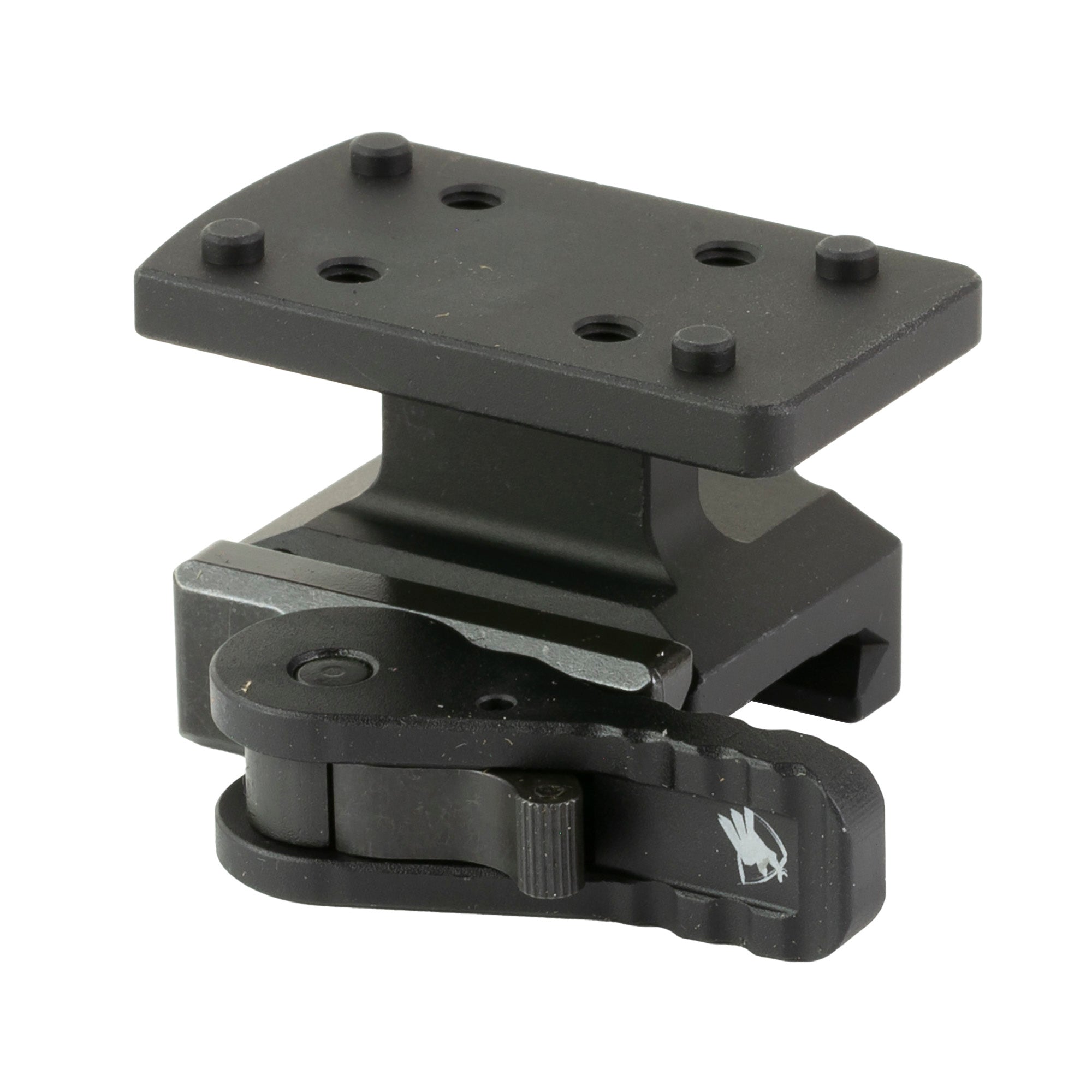 American Defense Manufacturing Lightweight TR QD Mount for Red Dot Optics - Lower 1/3 Co-Witness, Black