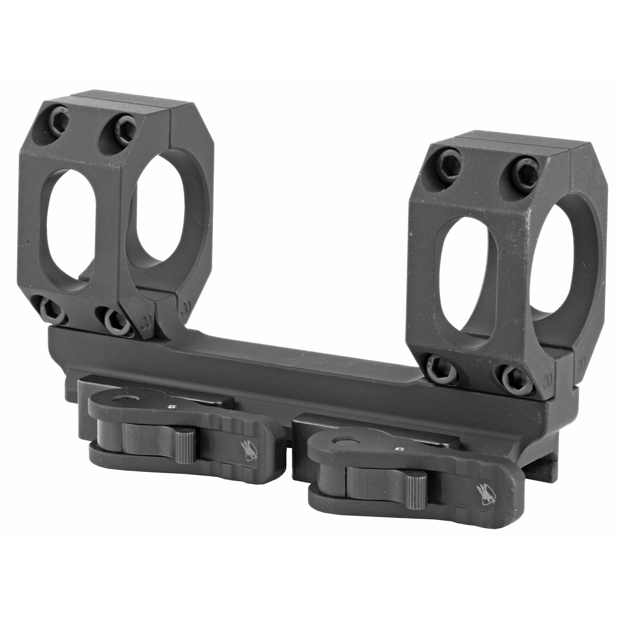 American Defense MFG AD-Recon 30mm Scope Mount for Tactical Rifles in Black