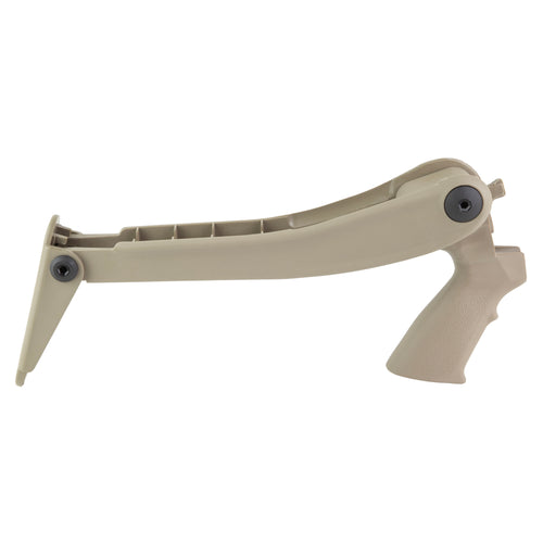 ATI Outdoors Shotforce Top Folding Stock in Flat Dark Earth for 12GA Mossberg and Remington Firearms