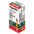 Aguila Ammunition 22 LR SuperMaximum Solid Point 30-Grain Rifle Rounds, 50 Per Box