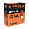 Aguila Ammunition Minishell 12 Gauge Slug - 25 Rounds Per Box, 250 Per Case