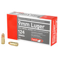 Aguila Ammunition 9mm 124 Grain FMJ Pistol Rounds – 50/Box, 1000/Case